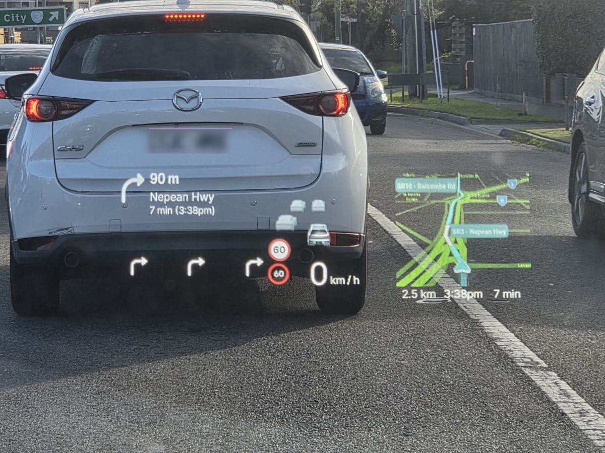 HUD for Waze V2 Detail 1